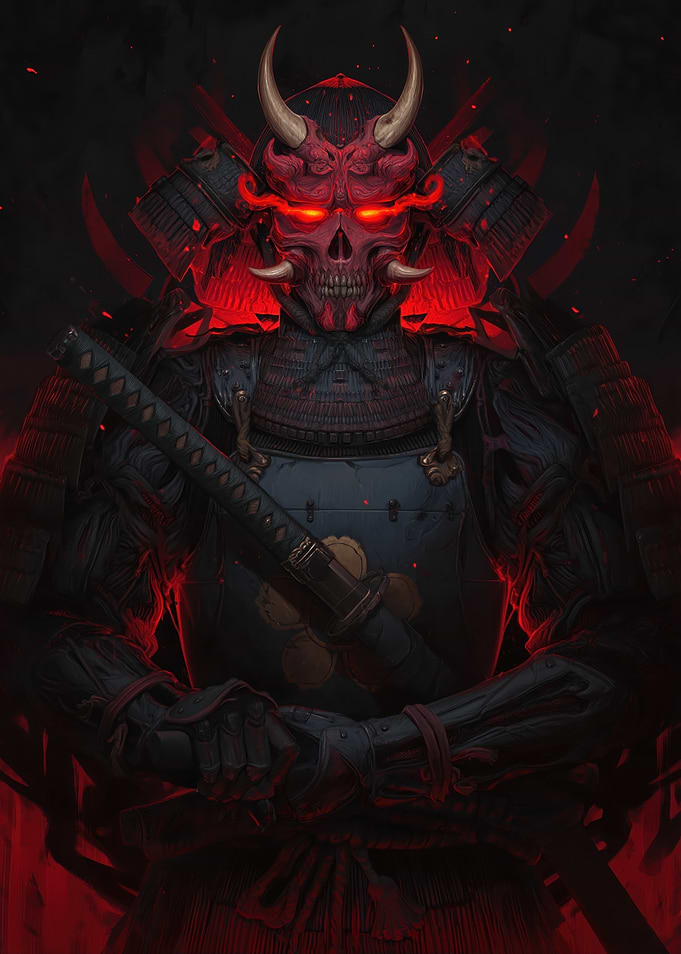 Demonic Samurai Warrior