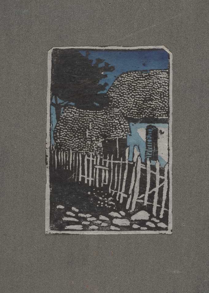 Rustic Cottage with Picket Fence