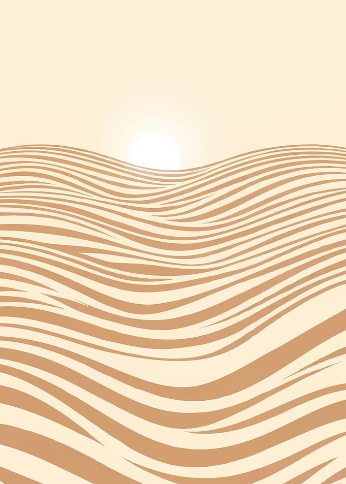 Desert Dunes at Sunset