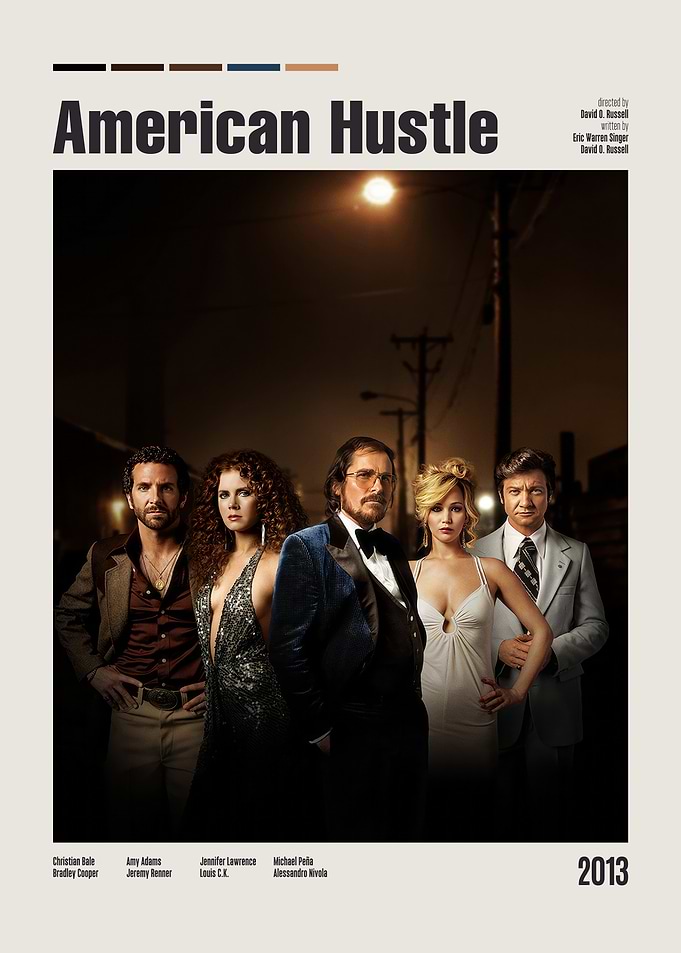 American Hustle Movie Poster