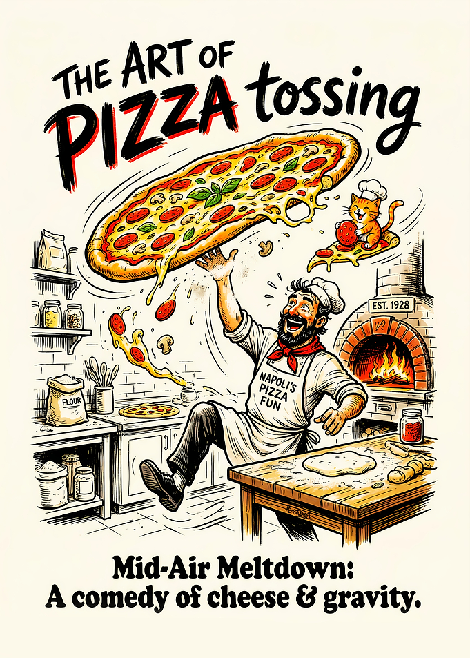 The Art of Pizza Tossing