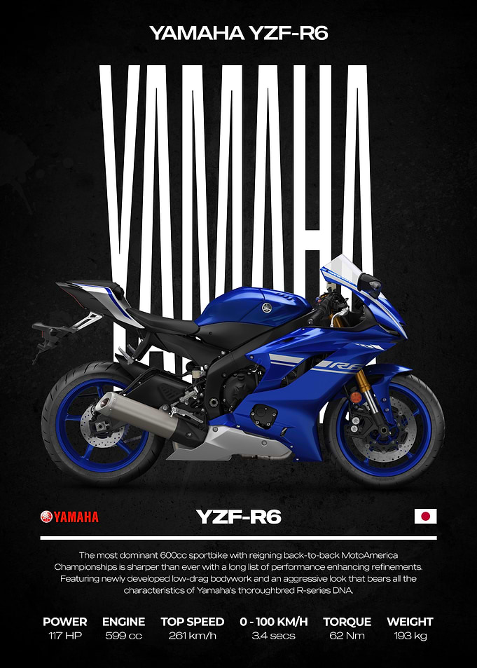 Yamaha YZF-R6 Motorcycle
