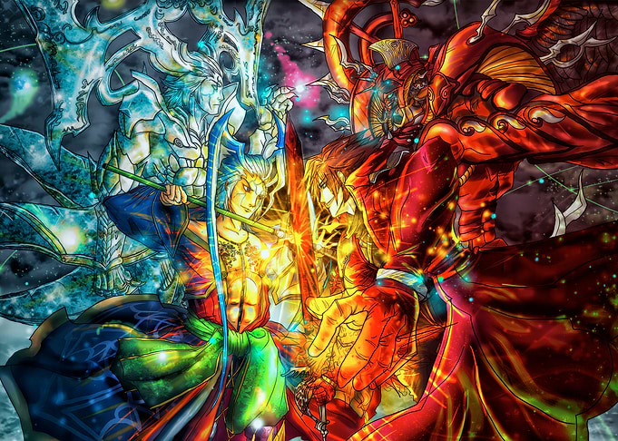 Epic Fantasy Battle