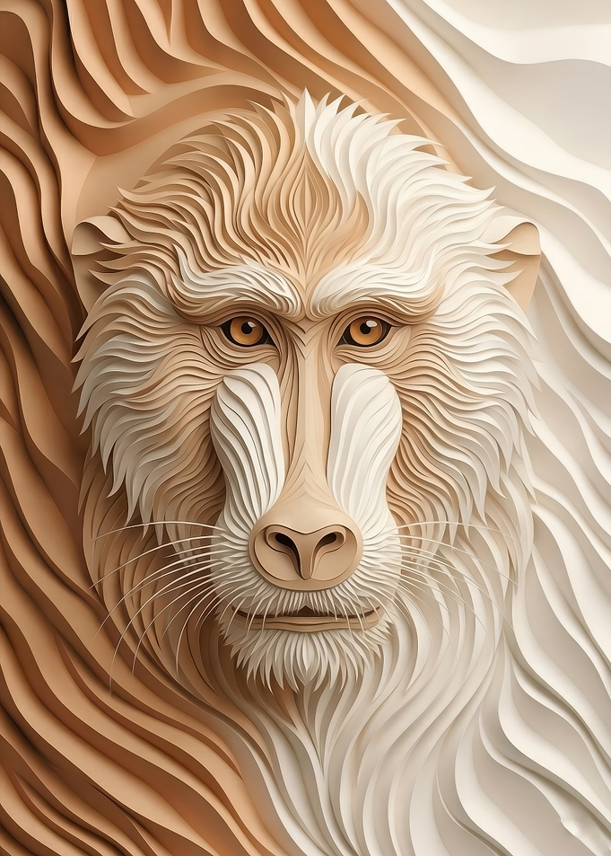 Commanding Baboon