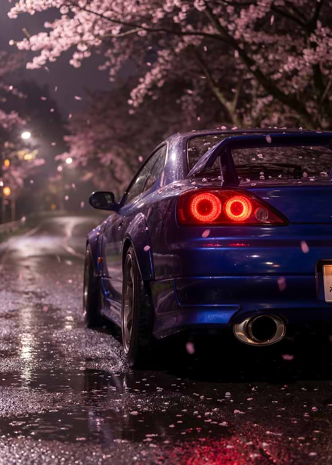 Nissan Silvia S15 cherry blossom