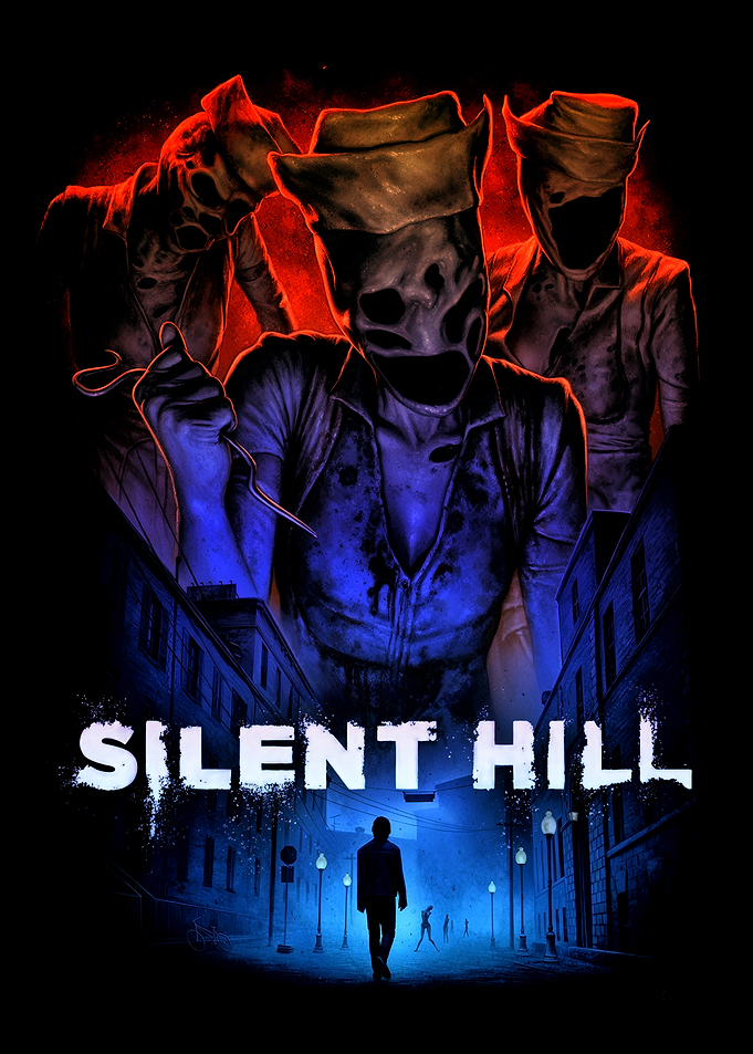 Silent Hill Nurses and Man