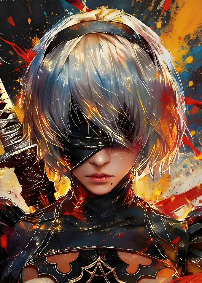 2B from NieR:Automata