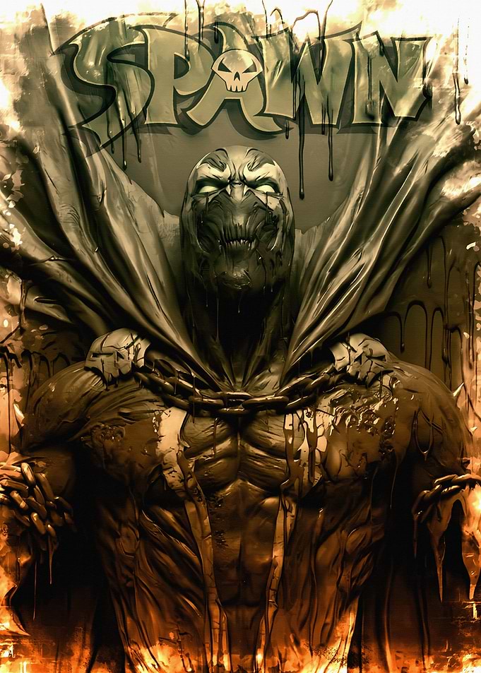 Spawn Comic Book Cover