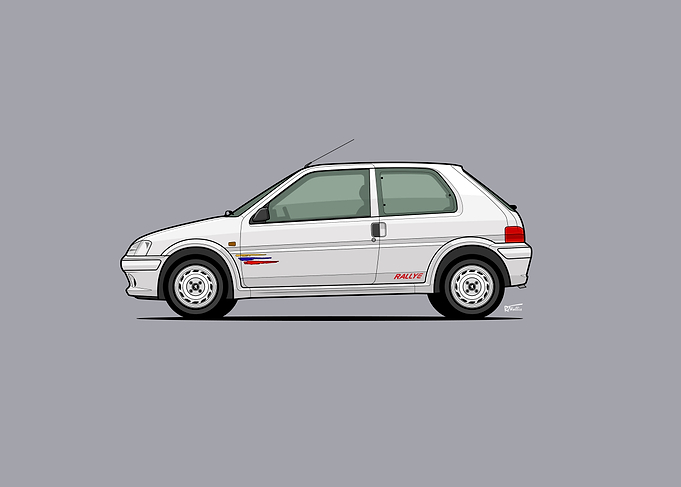 S2 106 Rallye Illustration