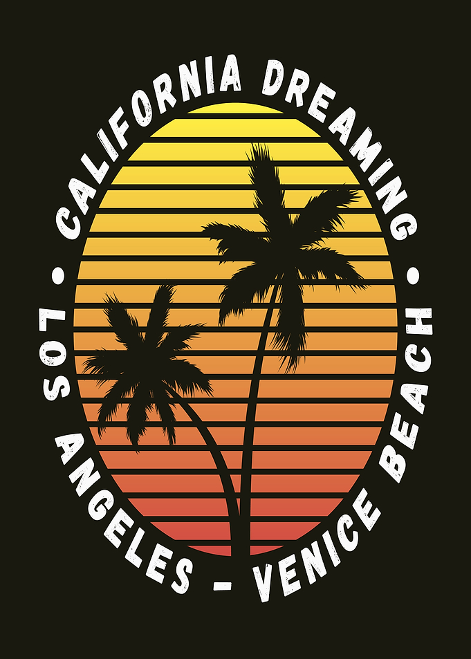 California Dreaming Venice Beach Sunset