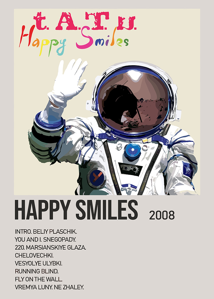T.A.T.U. Happy Smiles Astronaut Poster