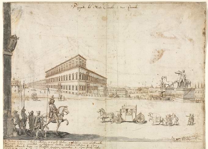 Piazza del Monte Cavallo, Rome