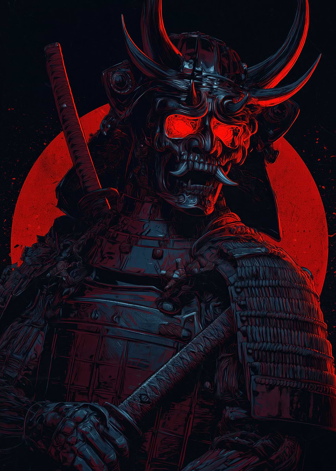 Demonic Samurai Warrior