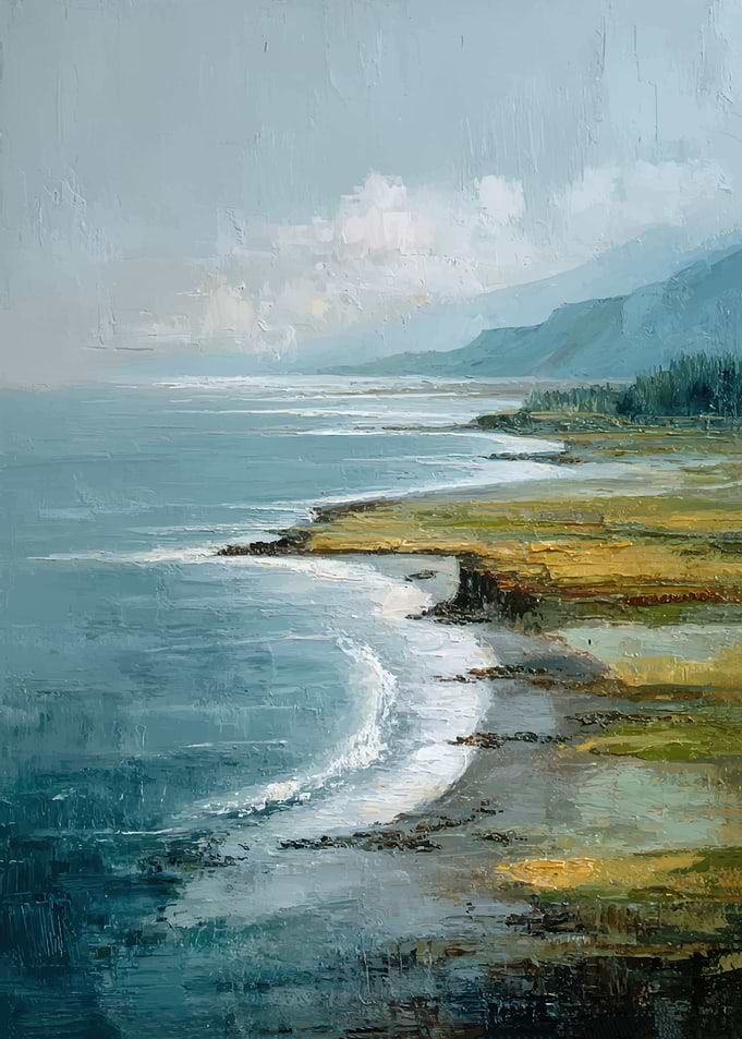 Coastal Landscape Painting