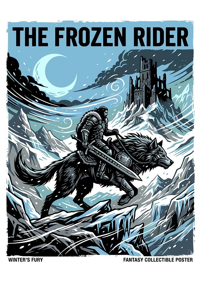 The Frozen Rider Fantasy Poster