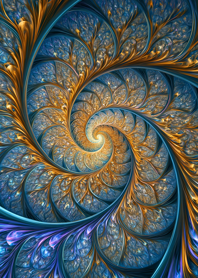 Fractal Spiral Pattern