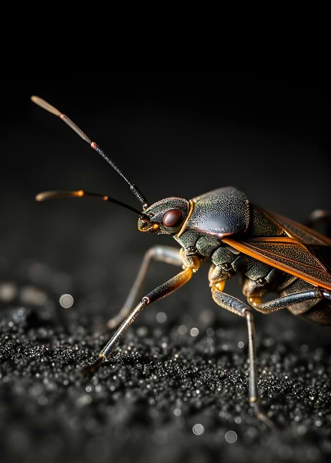Close-up of a Stink Bug