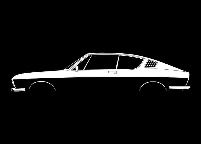100 Coupé S (1969) Silhouette