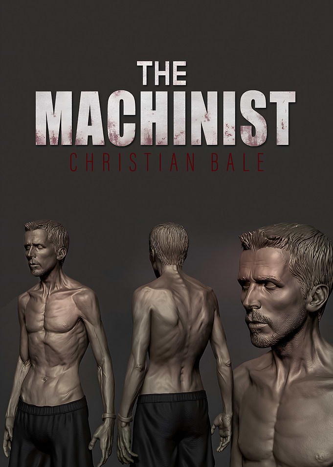 The Machinist Christian Bale 3D Model
