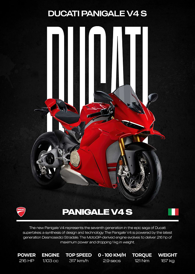 Ducati Panigale V4 S Motorcycle