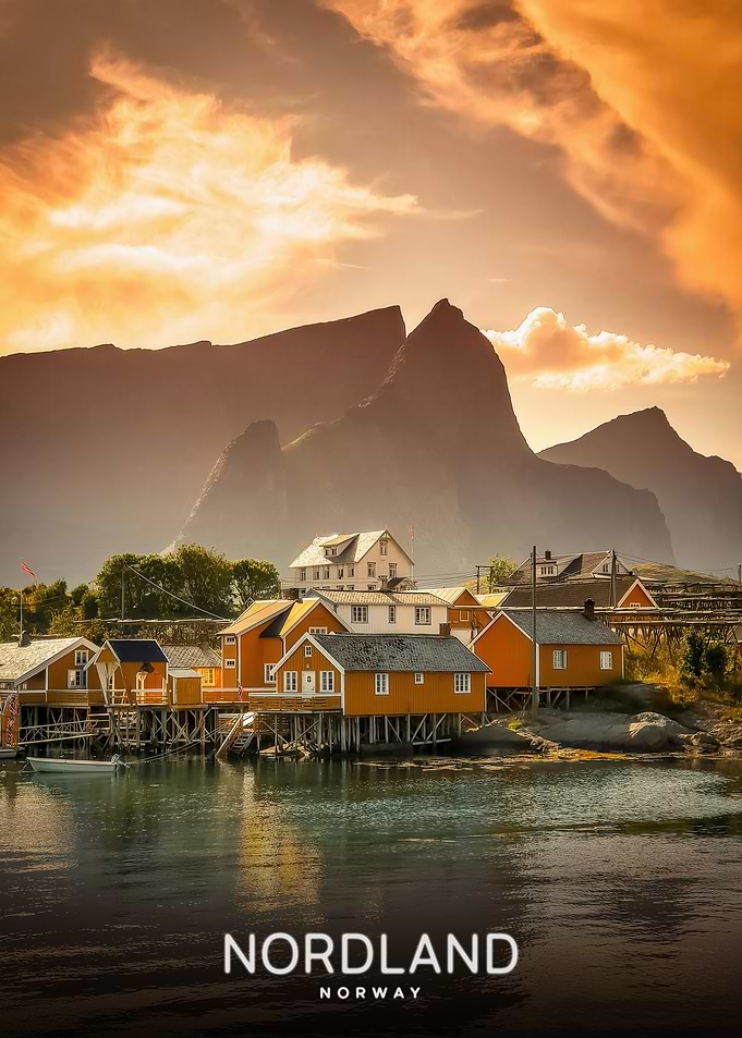 Nordland Norway Coastal Village