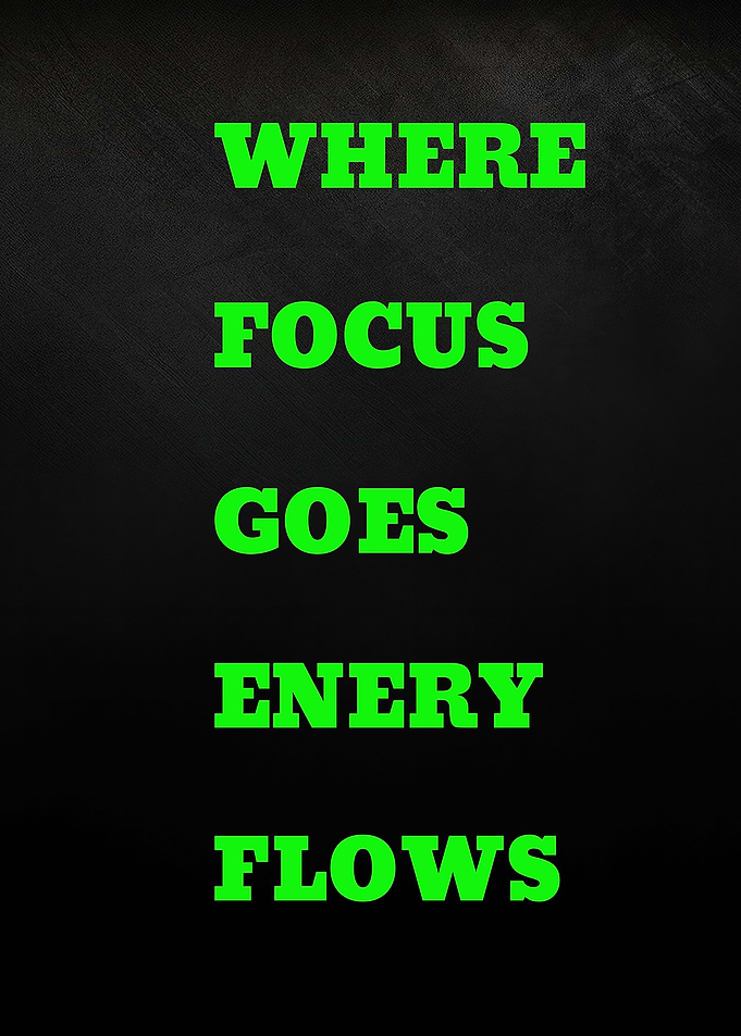 Inspirational Quote About Focus