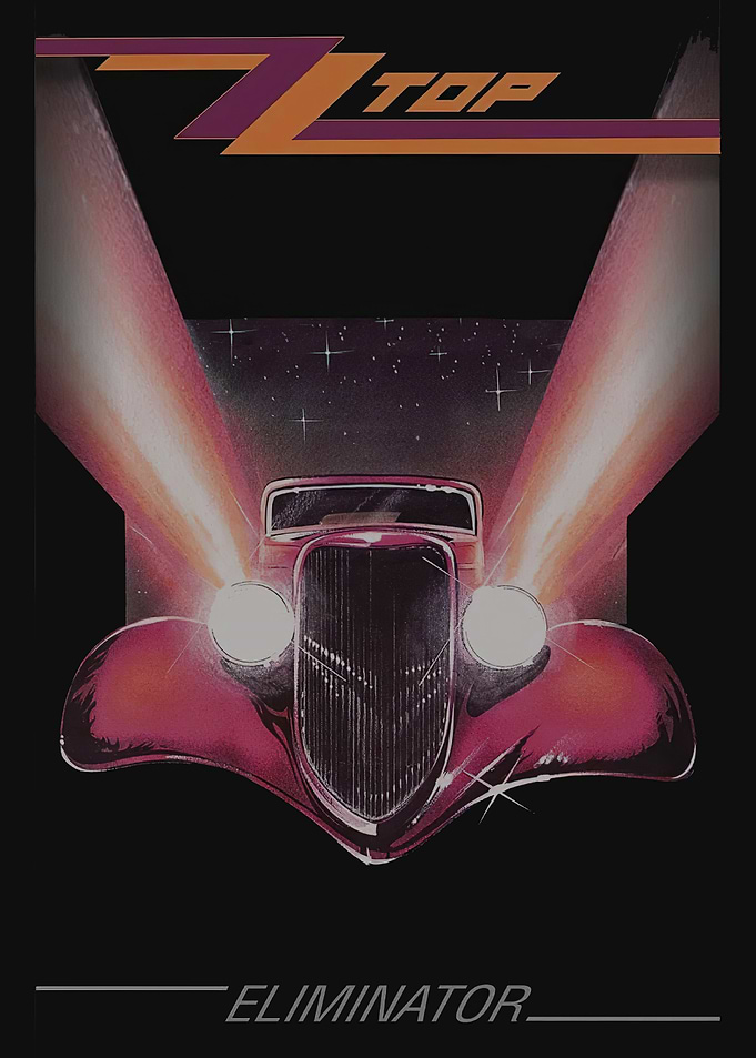 ZZ Top Eliminator Album Cover