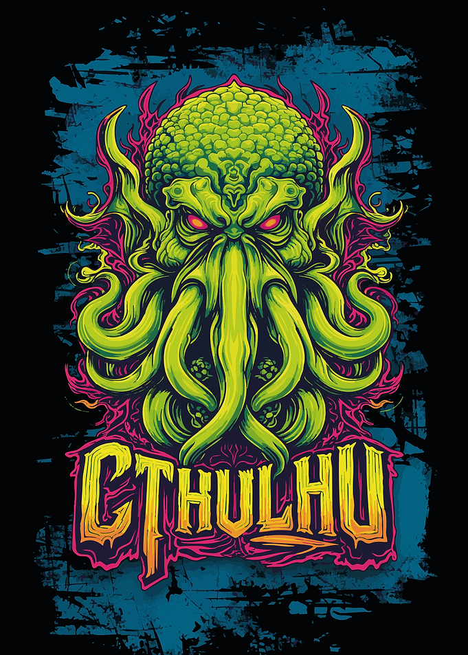 Cthulhu Monster Illustration