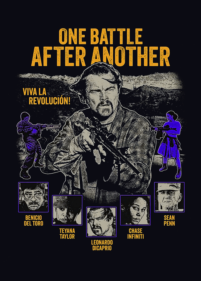 Movie Poster with Actors and Title