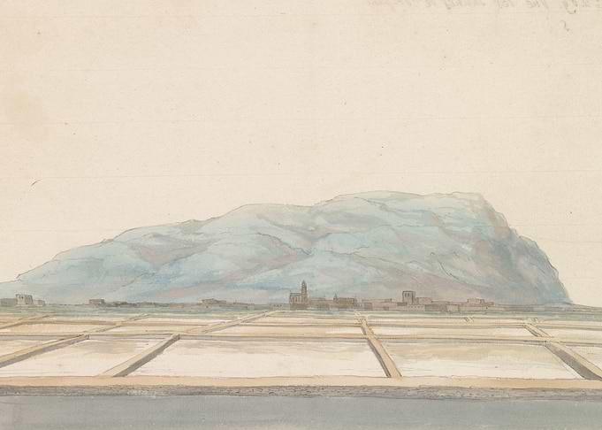 Salt Pans and Mountain Town