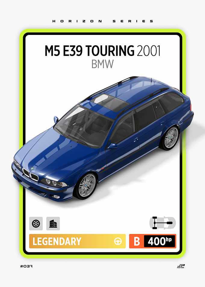 BMW M5 E39 Touring 2001 Card