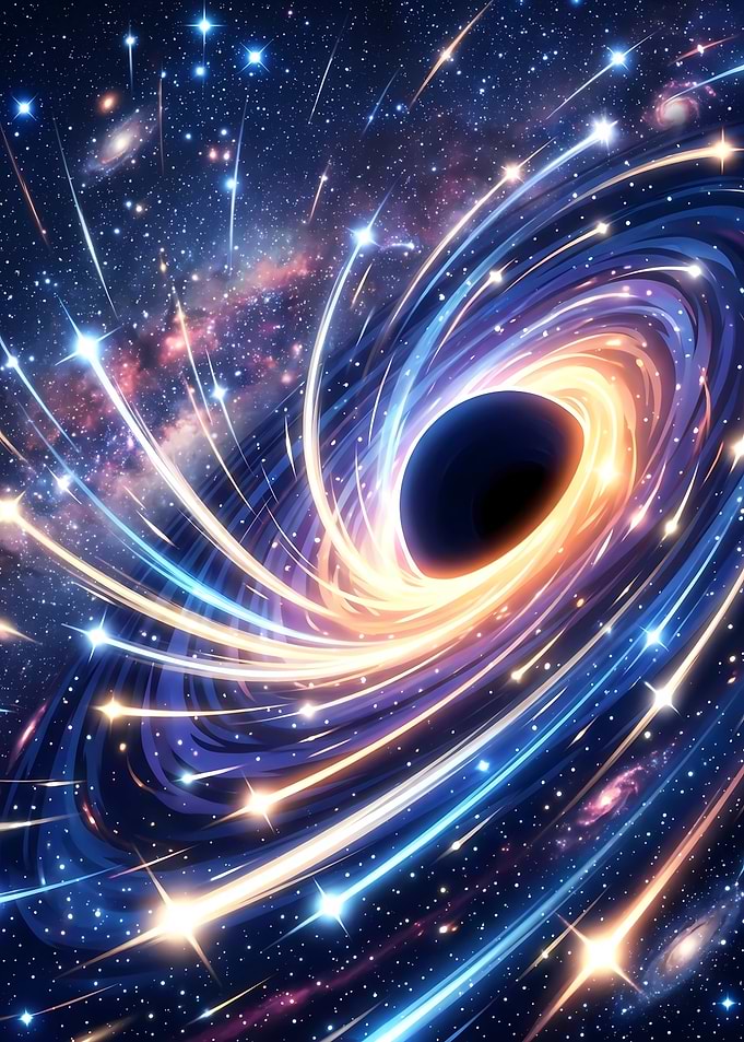 Black Hole in Space