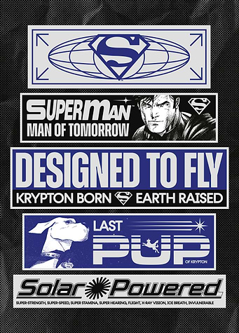 Superman Legacy: Iconic Badges