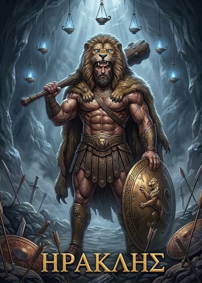 Hercules with Lion Skin and Club