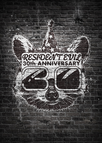 Anniversary Raccoon Graffiti
