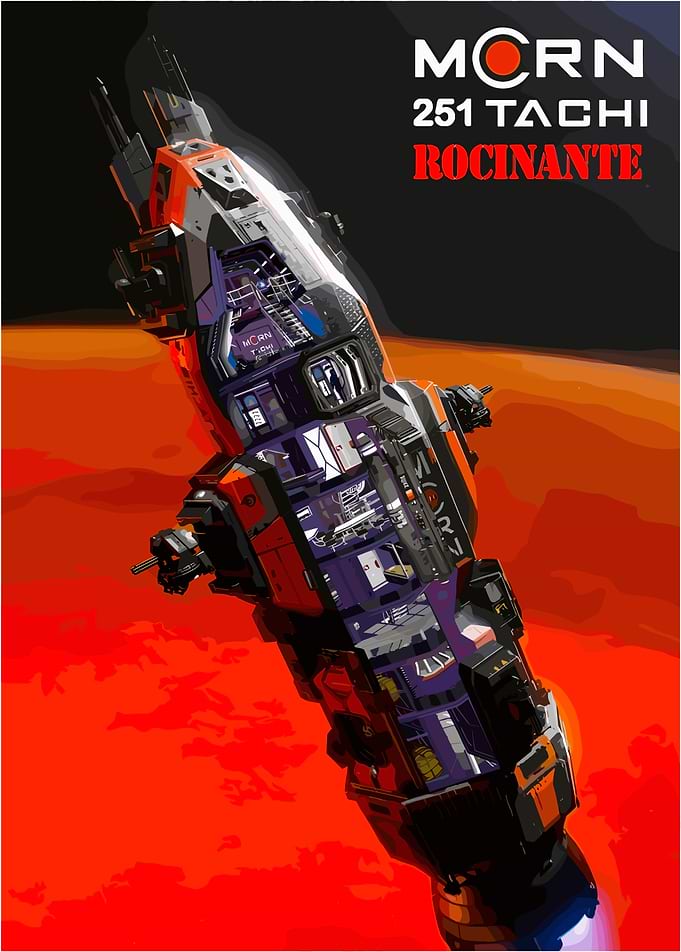 MCRN Rocinante Spaceship