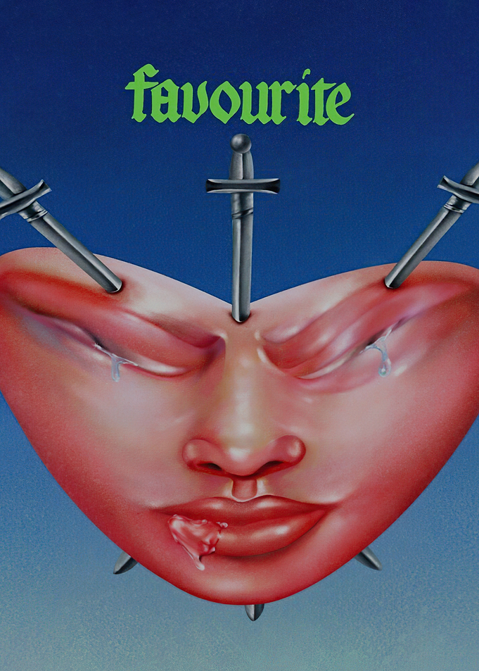 Heart with Swords and Text