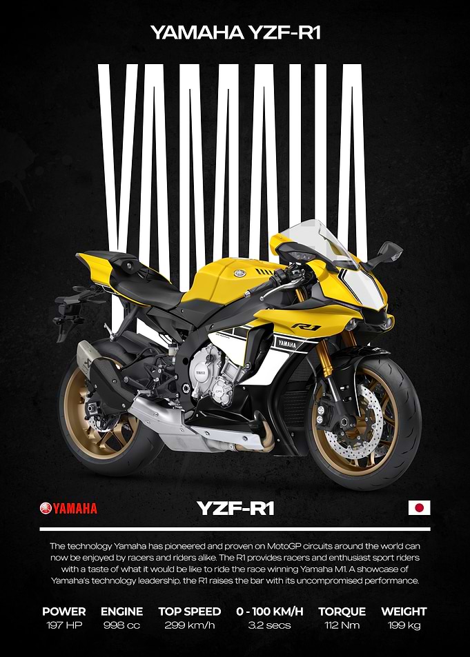 Yamaha YZF-R1 Motorcycle