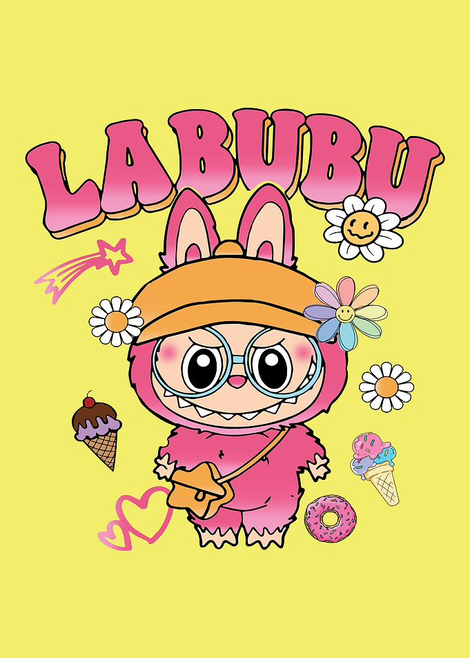Labubu Character with Sweets
