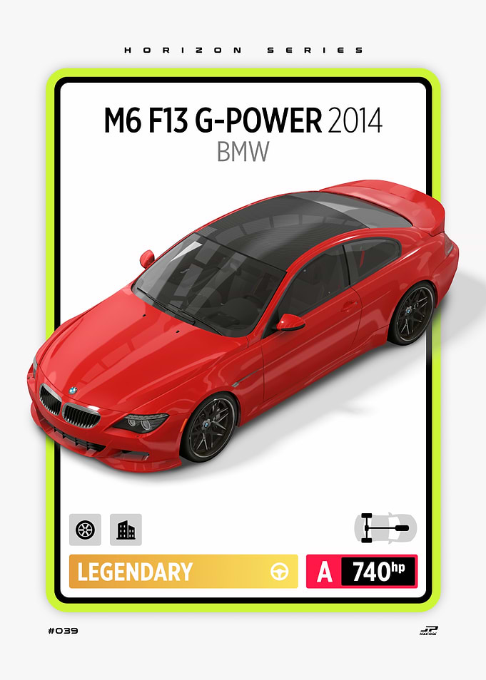 BMW M6 F13 G-Power 2014 Card