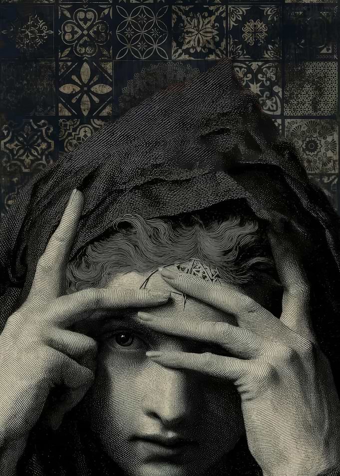Woman Hiding Face Behind Hands