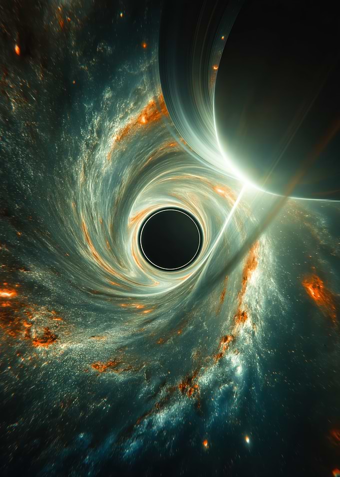Black Hole and Planet