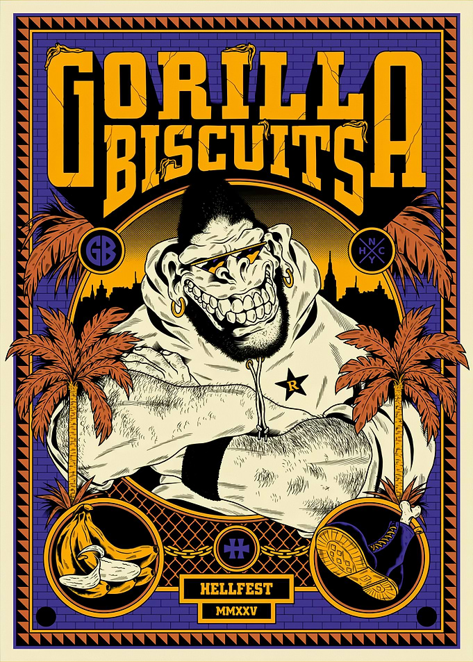 Gorilla Biscuits Poster