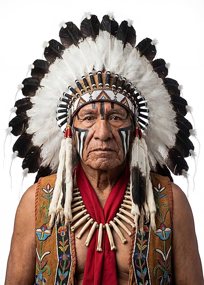 Native American Chief Portrait
