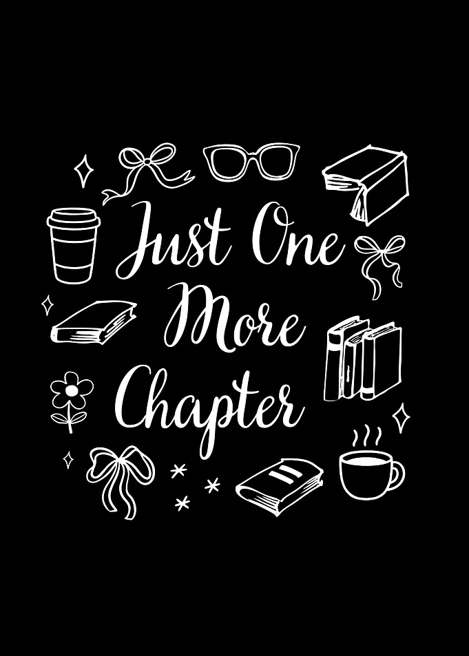 Just One More Chapter Book Lover Design