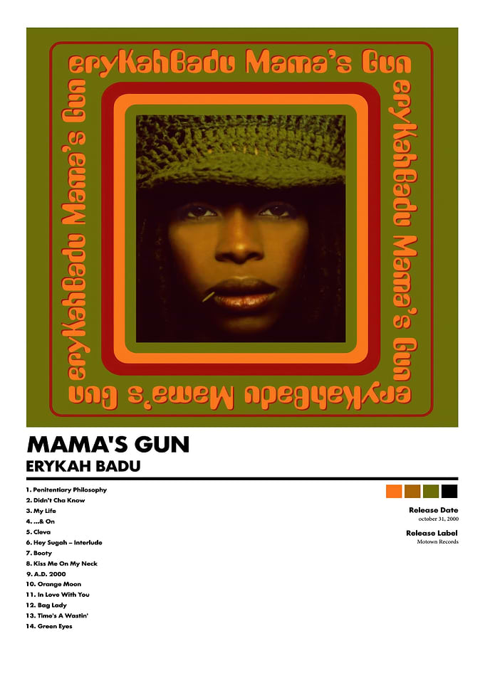 Erykah Badu Mama's Gun Album