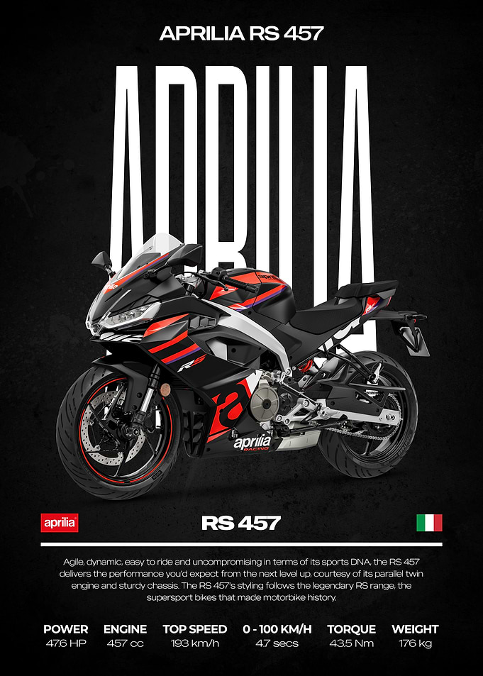 Aprilia RS 457 Motorcycle