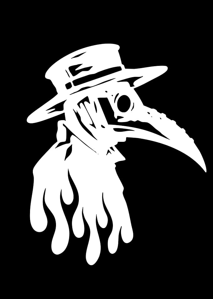 Plague Doctor Silhouette