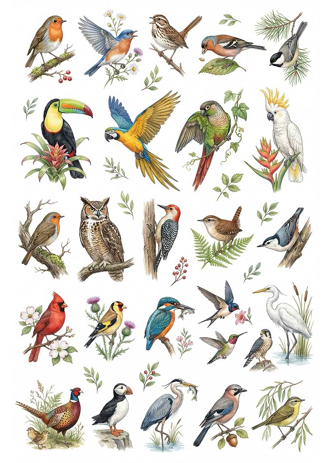 Birds of The World