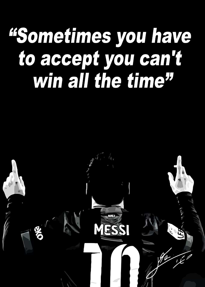 Lionel Messi inspirational quote